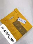 Cotton Kurti-Mustard