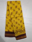 Saree Sungudi-Yellow